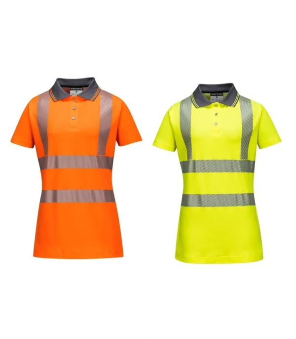 LW72 Portwest Ladies Pro Hi Vis Polo Shirt